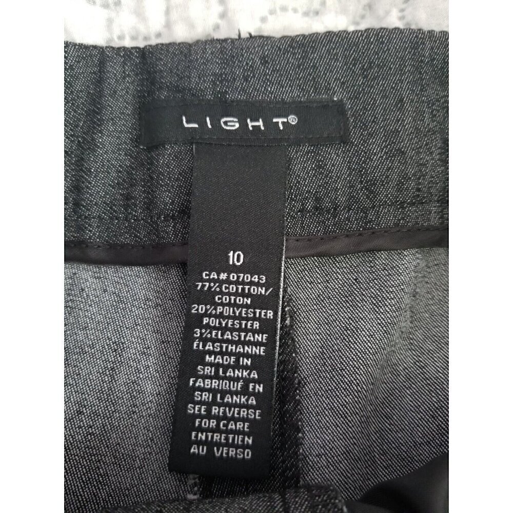 LIGHT Brand Women's Pants Grey Size 10 - Picture 4 of 8